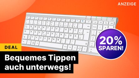 Mit diesem genialen Keyboard arbeitet ihr auch unterwegs wie im Home Office!