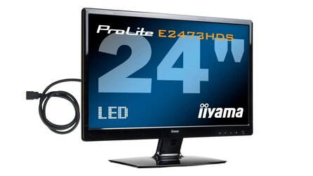 Iiyama Prolite E2473HDS - Günstiger 23,6-Zöller mit LED-Beleuchtung