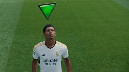 Im Launch Trailer von EA Sports FC 24 fliegt der Fußball um die Welt