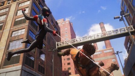 Marvels Spider-Man 2 zeigt im Trailer mehr von seiner lebendigen Open-World