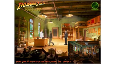 Indiana Jones and the Fate of Atlantis - Screenshots von der Special-Edition