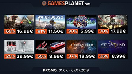 Günstiger als der Steam Summer Sale - Die heißesten Angebote bei Gamesplanet [Anzeige]