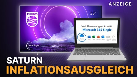 Inflationsausgleich bei Saturn: Lenovo Laptop kostet nur noch die Hälfte
