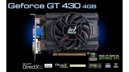 Inno3D - Geforce GT430 mit vier Gigabyte Speicher
