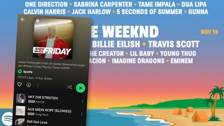 Spotify: Diese App macht aus euren Lieblingssongs ein Festivalplakat