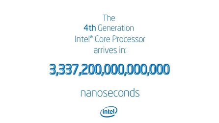 Intel Haswell-Prozessoren - Vorstellung »in 3.337.200.000.000.000 Nanosekunden«