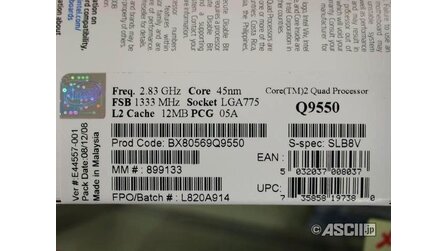 Intel Q9550 - Neues E0-Stepping
