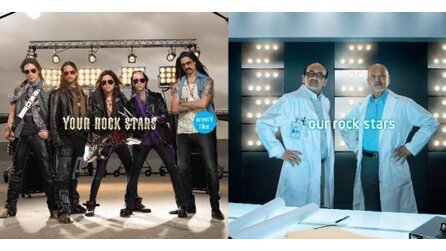 Rockstars bei Intel? - Neue Werbekampagne des Chipgiganten
