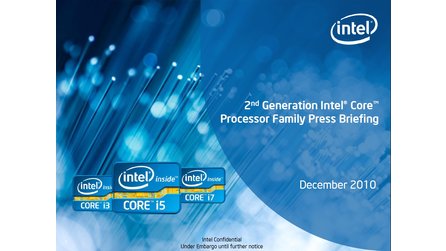 Intel Sandy Bridge - Hersteller-Präsentation