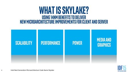 Intel Skylake IDF 2015 - Hersteller-Präsentation