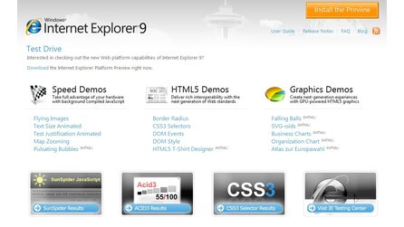 Internet Explorer 9 - Weitere Details veröffentlicht (Update)