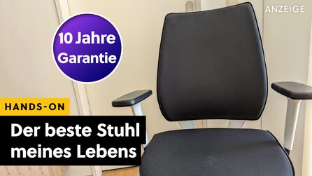 Der vielleicht letzte Bürostuhl meines Lebens wird komplett in Deutschland hergestellt, bietet 10 Jahre Garantie und echten Komfort!