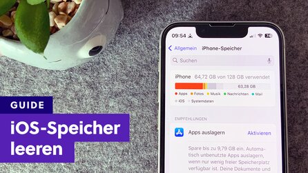 iOS-Speicher voll? So werdet ihr die großen Systemdaten los