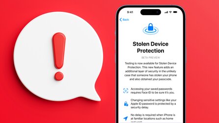 iOS 17.3: Diebstahlschutz auf dem iPhone aktivieren - So gehts