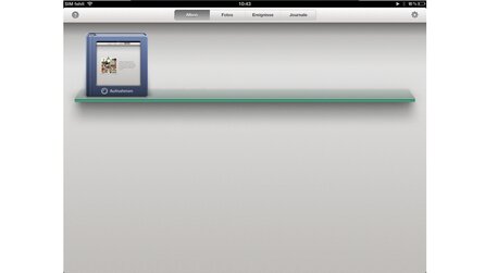 Apple iPhoto auf dem iPad - Screenshots