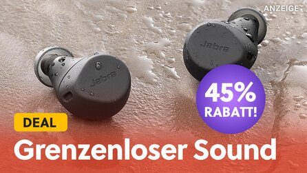 Optimaler Halt, maximaler Komfort + erstklassiger Sound: Jabra ANC Earbuds mit 45% Rabatt supergünstig bei Amazon
