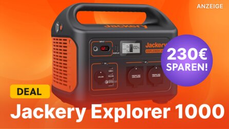 Strom generiert ihr jetzt wieder mit dem Jackery Explorer 1000 günstig!