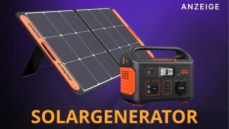 Spart jetzt 100 Euro beim Kauf des Jackery 500 Solargenerators!