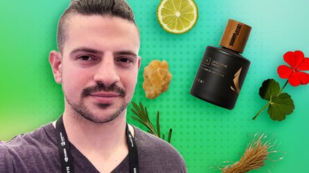 Jakob ist für uns mit allen Sinnen auf der Computex 2025 in Taiwan: Mit dem Parfüm eines Hardware-Herstellers hatte er aber nicht gerechnet