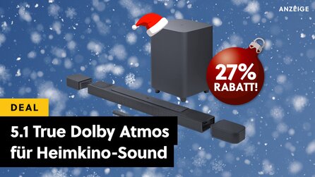 Mit dieser 5.1 Soundbar von JBL holt ihr euch die Zukunft der Klangkunst ins eigene Wohnzimmer + sie ist jetzt richtig günstig!