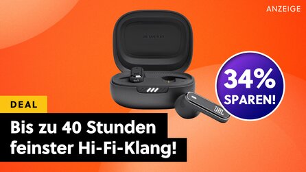 Jetzt günstiger denn je bei Amazon: ANC Earbuds von JBL mit hochfeinem Hi-Fi-Sound + bis zu 40 Stunden Akkulaufzeit!