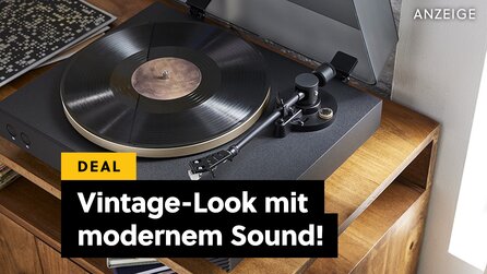 Der perfekte Deal für Vinyl-Fans: JBL liefert passend zum Plattenspieler schicke HiFi-Lautsprecher im Vintage-Look