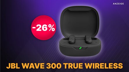 Musik ohne Ende: Holt euch die JBL Wave 300 In-Ear-Kopfhörer jetzt 26% günstiger