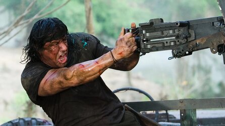 Zu alt für Rambo? Sylvester Stallone ist mit 79 Jahren anderer Meinung und wollte im Prequel persönlich eine junge Version des Action-Helden spielen