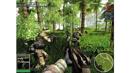 Grafik im Wandel der Zeit - Vegetation in Joint Operations