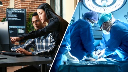 Für die Mehrheit der jungen Menschen in den USA ist klar: Sie möchten lieber in einem Krankenhaus arbeiten als in einem großen Tech-Unternehmen