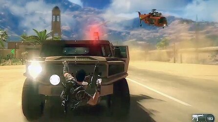 Just Cause 2 - Waghalsiger Stunt im neuen Video