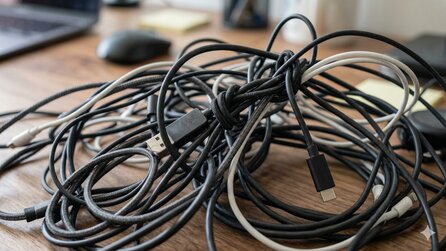 Mathematisch unvermeidbar? Darum verknoten sich Kabel ab einer bestimmten Länge wie von selbst