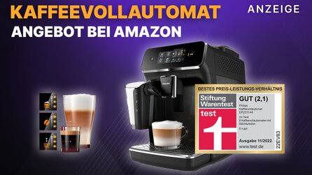 Kaffeevollautomat Angebot: Bei Amazon jetzt den Preis-Leistungs-Sieger günstig schnappen