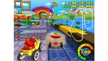 Kart NCrazy - Online-Start des Rennspiels