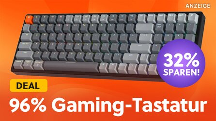Diese mechanische Gaming-Tastatur zum Spitzenpreis ist trotz Nummernblock nicht größer als eine TKL