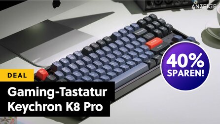 Modifizierbare Tastatur für Einsteiger: Die Keychron K8 Pro gibt’s jetzt mit austauschbaren Schaltern + 40% Rabatt!