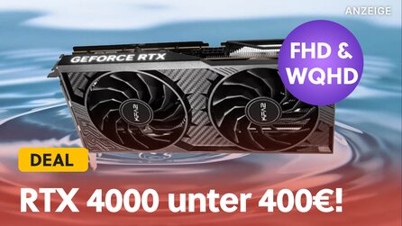 RTX 4000er Grafikkarter für WQHD mit Raytracing und DLSS 3.0 bei Amazon schon für unter 400€ im Angebot!