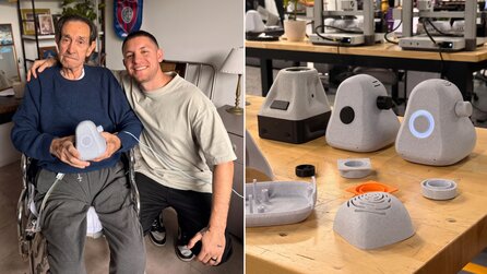 Der junge Mann, der ein Gerät zur Bekämpfung der Einsamkeit seines Großvaters entwickelt hat, arbeitet jetzt im Silicon Valley