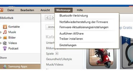 Samsung KIES - Screenshots
