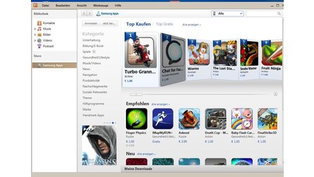 Samsung KIES - Screenshots