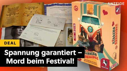 Love, Peace + ein Mordfall: Warum Killing Woodstock das Krimi-Dinner ist, das ihr diesen Winter spielen müsst!