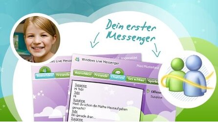 CeBIT: Kindermessenger ist fertig - Microsoft Messenger für Kinder