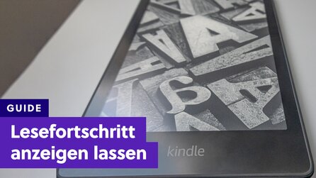 Kindle Seitenzahl anzeigen - So aktiviert ihr den Lesefortschritt