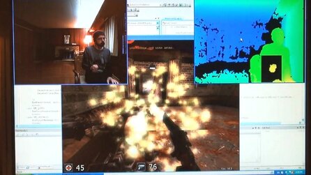 Kinect - Ein-Hand-Steuerung für Ego-Shooter