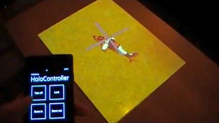 Kinect - »Holographische 3D-PC-Spiele-Engine« per Smartphone steuerbar