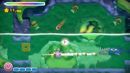 Kirby and the Rainbow Curse - Screenshots