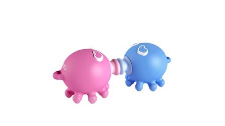 „Kissing Octopus“-USB-Sticks - Blau, Pink und mit Herzchen