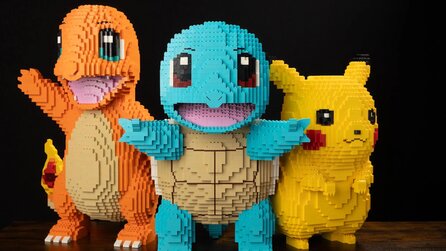 Ihr wollt Pokémon in Lebensgröße aus Lego? Ein Klemmbaustein-Fan macht den Traum wahr, aber günstig sind sie nicht