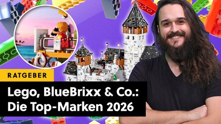 Die besten Klemmbausteine 2026: Lego, BlueBrixx + Co. im Vergleich