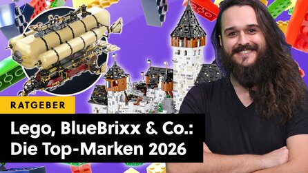 Die besten Klemmbausteine 2026: Lego, BlueBrixx + Co. im Vergleich